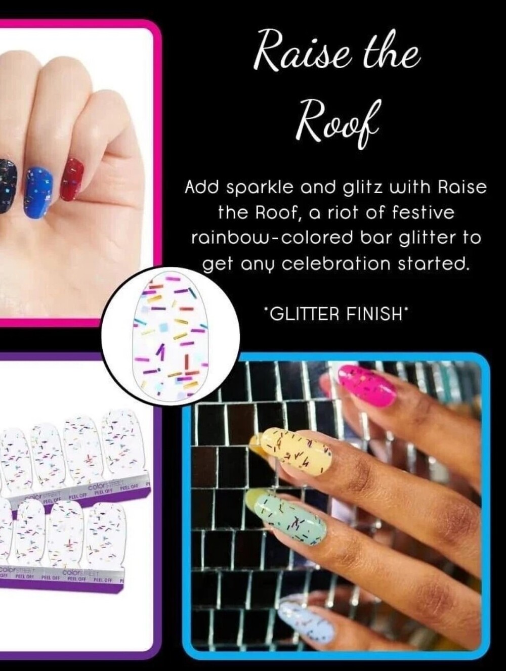 Color Street Nail Strips "Raise the Roof"